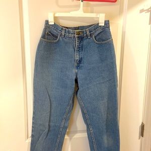 High Waisted Straight Dad Jeans